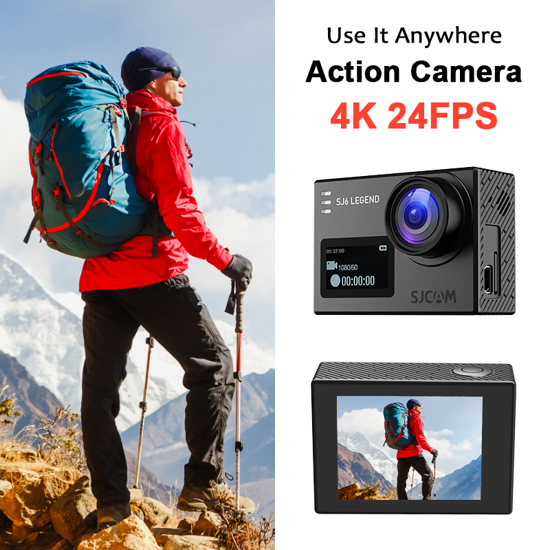Fishing Camera - SJCAM SJ6 Legend Action Camera 4K/24FPS