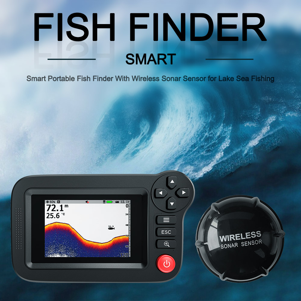 Smart Fish Finder - Portable F - огляд і ціна Fish Finder Gps