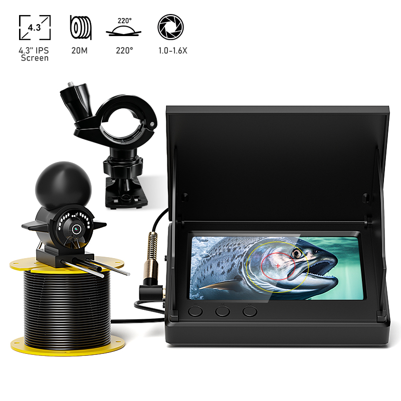 4.3'' LCD Portable Fish Finder - огляд і ціна Fishing Camera