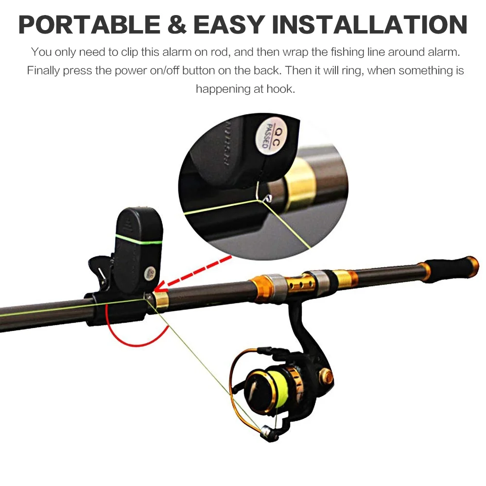 FLYSAND Fish Bite Lure Alert A - огляд і ціна Bite Alarm