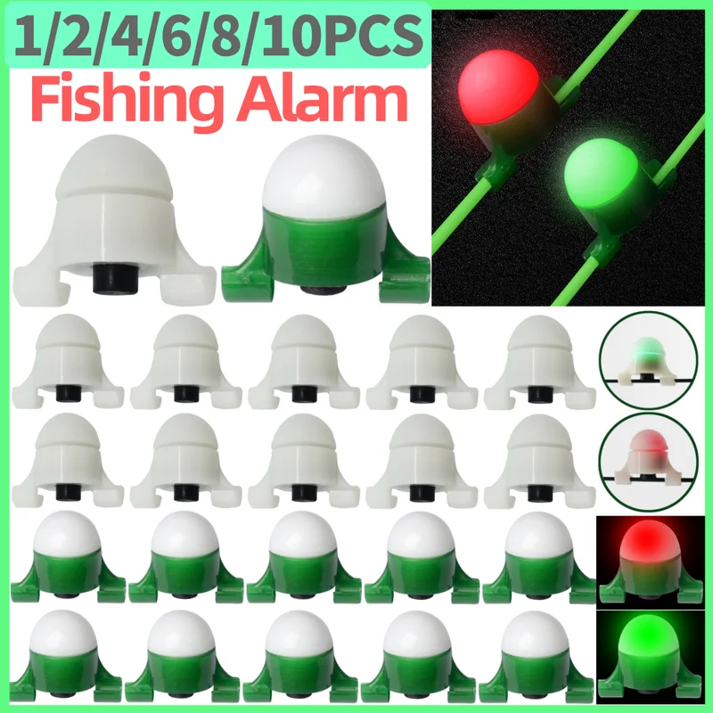 2-8pcs LED Night Fishing Alarm - огляд і ціна Bite Alarm